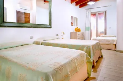 Letto o letti in una camera di Villa Chia 2