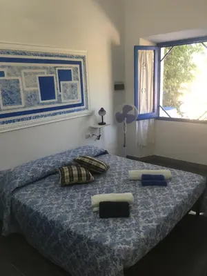Letto o letti in una camera di La Porta Blu