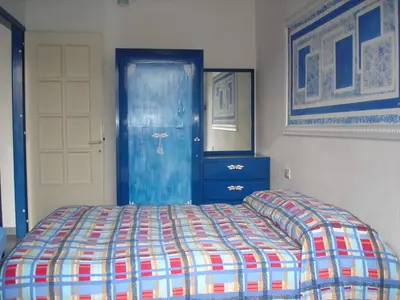 Letto o letti in una camera di La Porta Blu