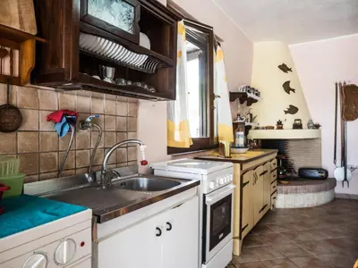 Cucina o angolo cottura di Villetta Rombi