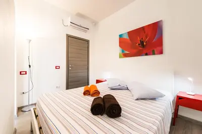 Letto o letti in una camera di Geco's Apartment