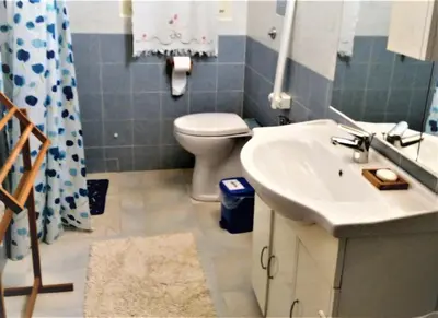 Bagno di Agriturismo Glamping Erbe Matte