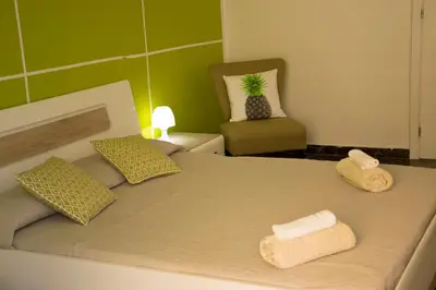 Letto o letti in una camera di B&B Myrta Maria