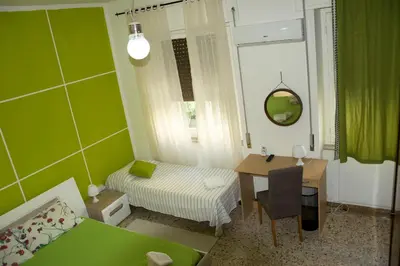 Letto o letti in una camera di B&B Myrta Maria