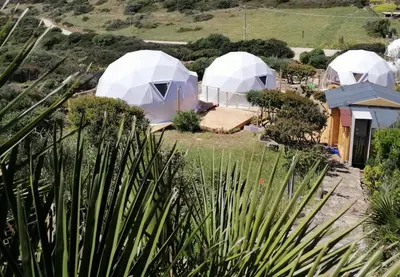 Giardino di B&B Glamping Semaforo Capo Sperone