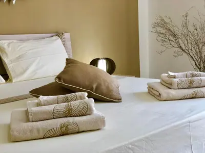 Letto o letti in una camera di Montellinos Suite Tortora