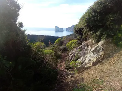 Paesaggio naturale nelle vicinanze della casa vacanze