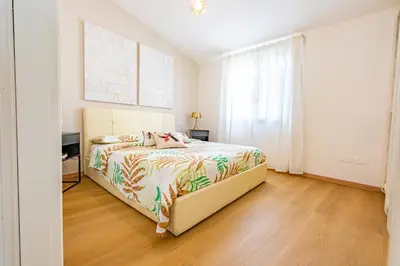 Letto o letti in una camera di Liberty Suite