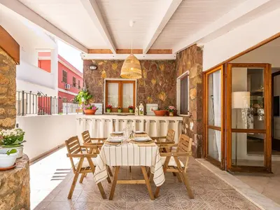 Area soggiorno di Villa Iole Apartment