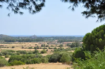 Paesaggio naturale nelle vicinanze dell'agriturismo