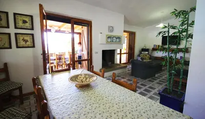 Area soggiorno di Villa Maria Francesca near beach