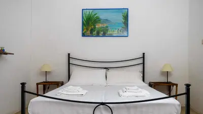 Letto o letti in una camera di Villa Matteo sea view