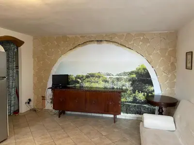 Area soggiorno di villa Mirtilla