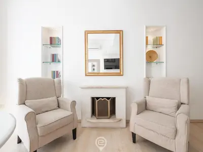 Area soggiorno di Charming apartment in the City center