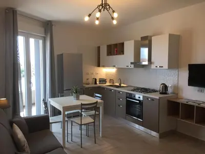 Cucina o angolo cottura di Le Domus Modern Apartments Cagliari