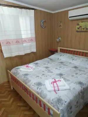 Letto o letti in una camera di Casa Vacanza Gaia Relax Pula