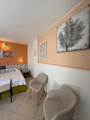 Letto o letti in una camera di Residenza Al Castello