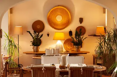 Area soggiorno di Nora Club Hotel & Spa