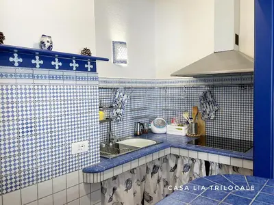 Cucina o angolo cottura di Casa Lia