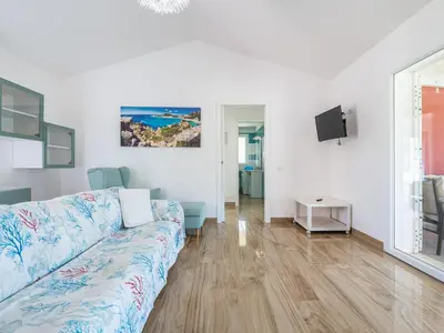 TV o dispositivi per l'intrattenimento presso Villa Lunu