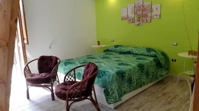 Letto o letti in una camera di La Perla del Sud