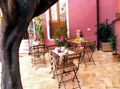 Patio o area all'aperto di La Perla del Sud