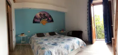 Letto o letti in una camera di La Perla del Sud