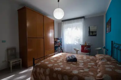 Letto o letti in una camera di B&B la Bitta