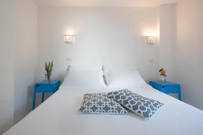 Letto o letti in una camera di Sul Mare Sardegna Villa Criside