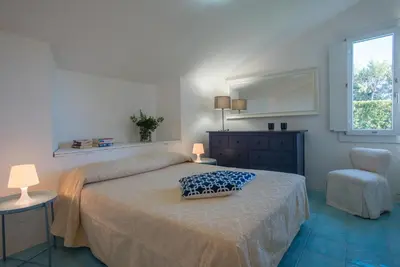 Letto o letti in una camera di Sul Mare Sardegna Villa Nesea