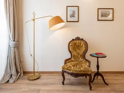 Area soggiorno di B&B Palazzo Merello