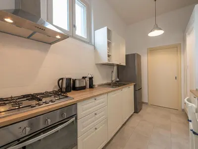 Cucina o angolo cottura di B&B Palazzo Merello