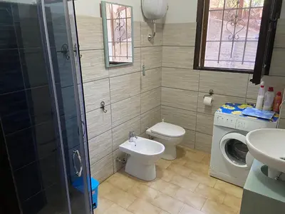 Bagno di CALA SINZIAS, 150 mt dalla splendida spiaggia