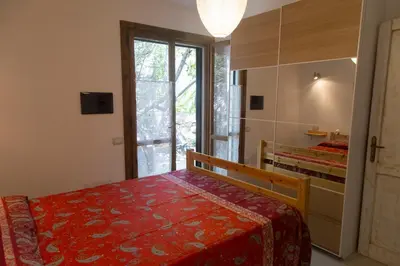 Letto o letti in una camera di Limone