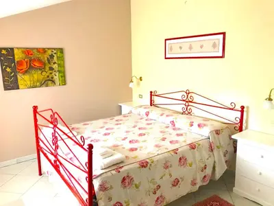 Letto o letti in una camera di La brezza del Sud