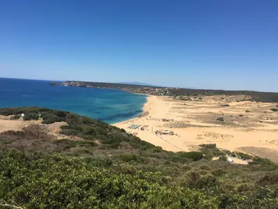 Paesaggio naturale nelle vicinanze della casa vacanze