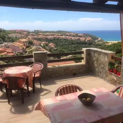 Sardegna-Ferienwohnung mit emotionale Meeres Blick
