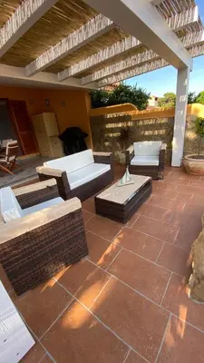 Area soggiorno di Sa Terrazza costarei