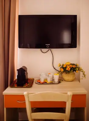 TV o dispositivi per l'intrattenimento presso Sweet Rooms Cagliari