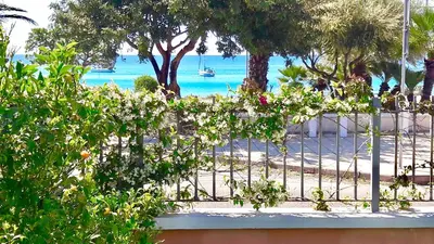 Paesaggio naturale nelle vicinanze della villa