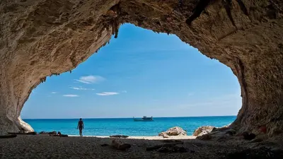 Paesaggio naturale nelle vicinanze della villa