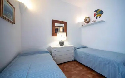 Letto o letti in una camera di Villa Mediterranea
