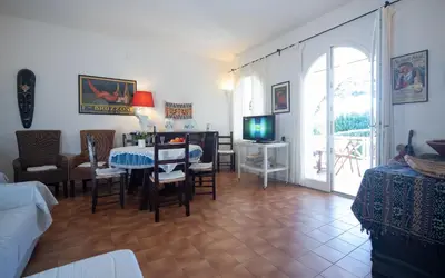 TV o dispositivi per l'intrattenimento presso Villa Mediterranea