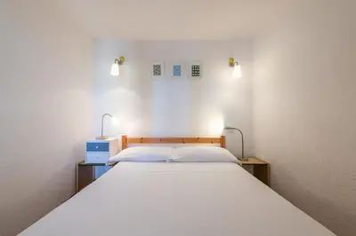 Letto o letti in una camera di Domus Moon Apartment with sea view Villasimius