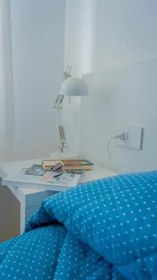 Letto o letti in una camera di Hotel Mistral