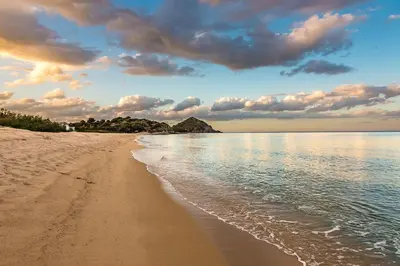 Paesaggio naturale nelle vicinanze della villa