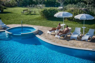 Piscina di Lu' Hotel Carbonia o nelle vicinanze
