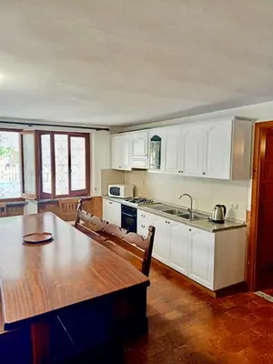 Cucina o angolo cottura di Villa Nicanda- 100 MT dal mare- giardino