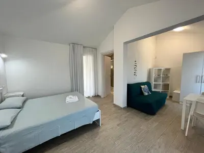 Letto o letti in una camera di Case Vacanze 