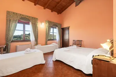 Letto o letti in una camera di Hotel Funtana Noa